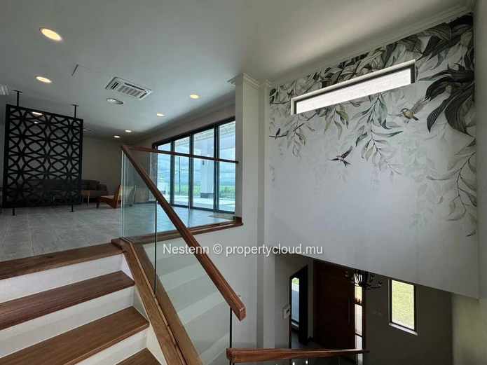 Furnished 3-bedroom house close to the beach with open view