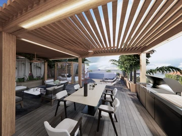 Penthouse de 4 Chambres