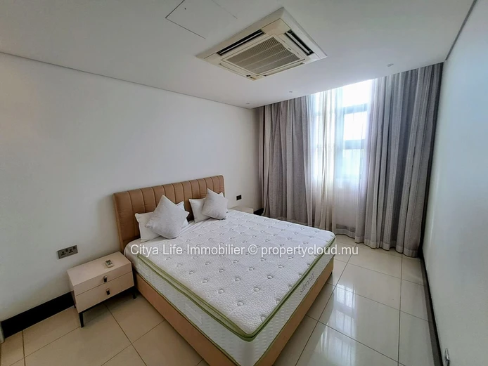 3-Bedroom Furnished Apartment for Rent in Grand Baie with Pool