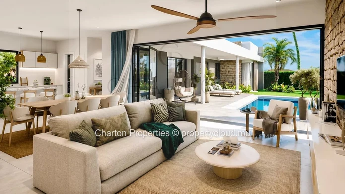Villa de 3 chambres avec piscine dans un domaine sécurisé de prestige