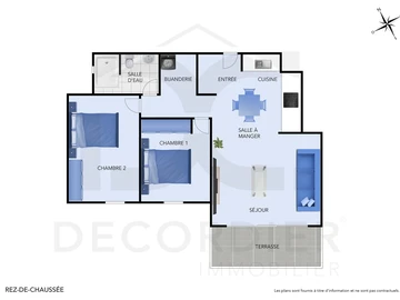 Appartement de 2 Chambres