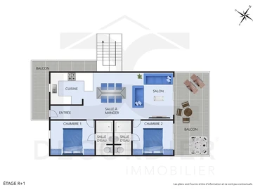 Appartement de 2 Chambres