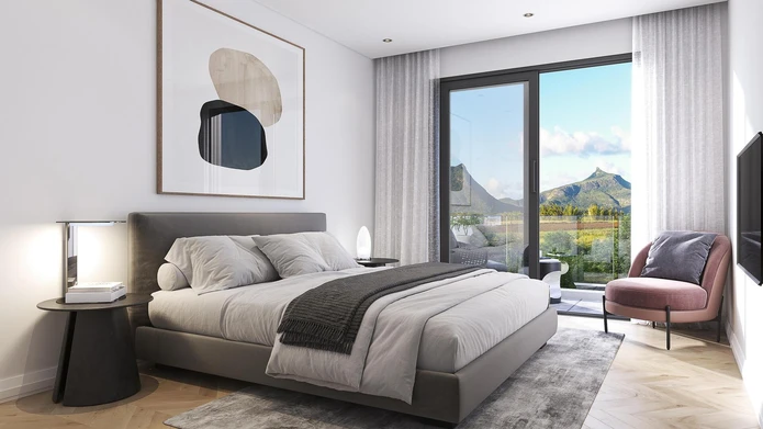 Appartement moderne de 2 Chambres avec accès piscine dans la Smart City de Moka – Idéal résidence ou investissement