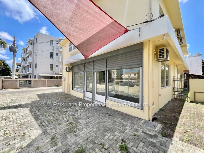 Road front Retail space and offices with Parking