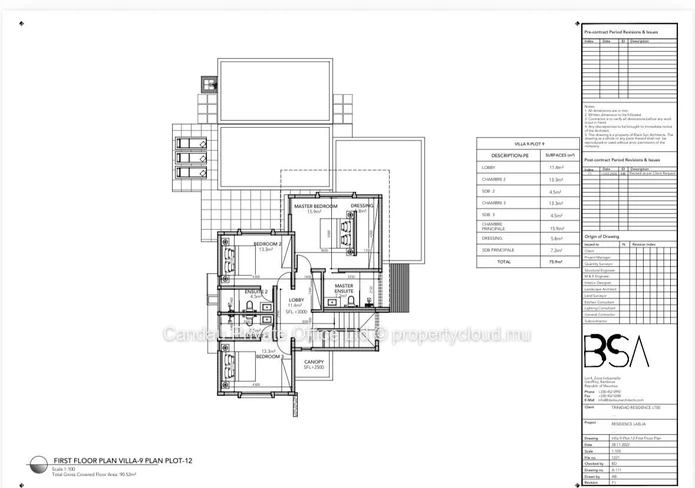 LAELIA VILLAS – TROU AUX BICHES - VILLA 3/4 CHAMBRES - 100m DE LA PLAGE!