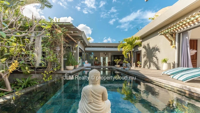 Magnifique villa avec roof top à vendre à Tamarin, Île Maurice