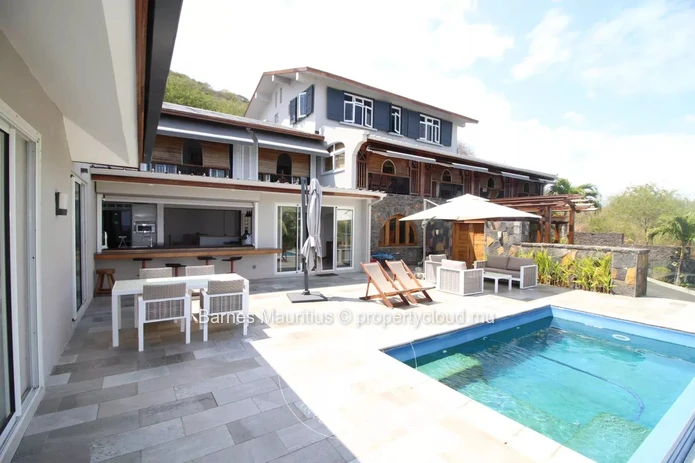 TAMARIN - Villa avec vue lagon et Morne - 7 chambres