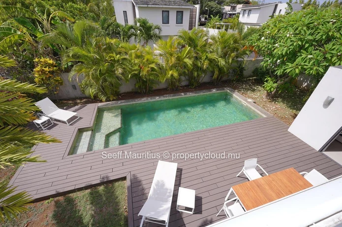 Retraite côtière : villa de 4 chambres à quelques pas de la plage de Trou Aux Biches