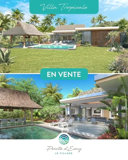 POINTE D’ESNY - VEFA - Villa Tropicale - 3 Chambres