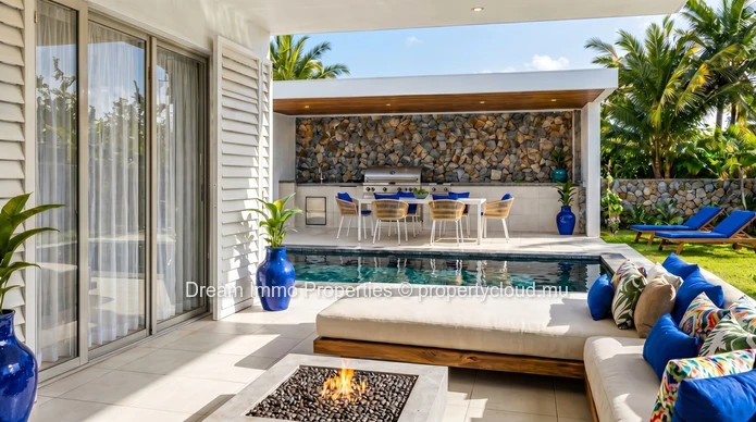 Beautiful Modern 4 Bedroom Villas Just 100 M From The Sea In Trou Aux Biches - Mauritius