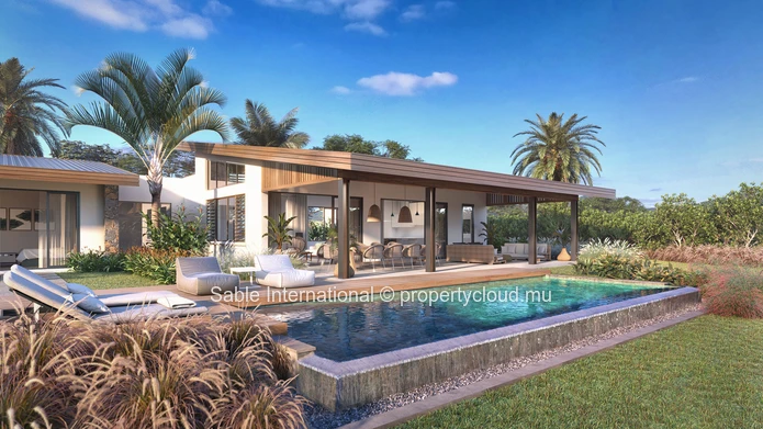 Luxurious Villa PDS with Private Pool in Tamarin, Rivière Noire - Black River Area - Mountain Views - Close to School...