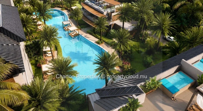 Appartement de prestige de 2 chambres en suite au cœur de Péreybère