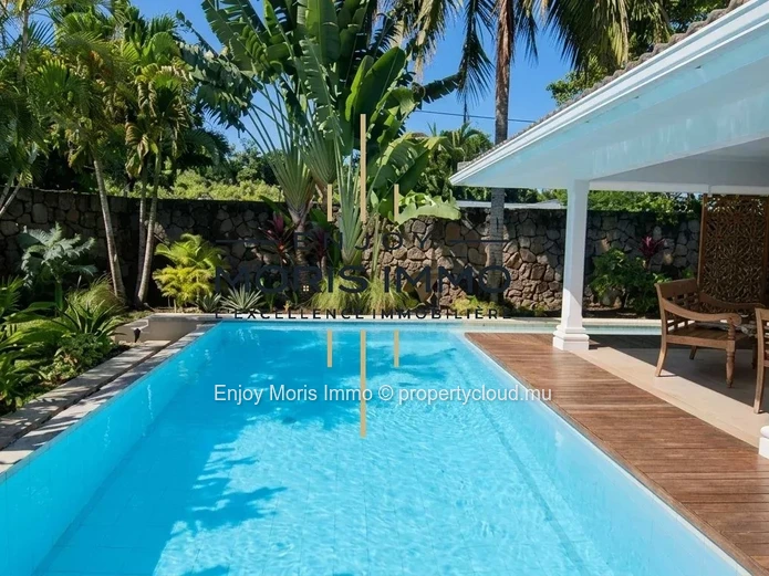 Superbe Villa Meublée avec Piscine – À louer à Pointe aux Canonniers