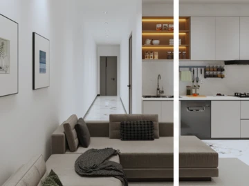 Appartement de 3 Chambres