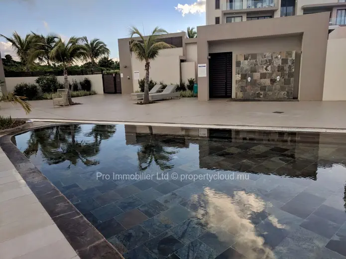 Nice Ground Floor Fully Furnished  Apartment for rent at Azuri Ocean and Golf Resort, Roches Noires.