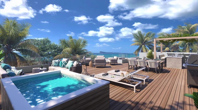 LA POINTE - POINTE AUX CANONNIERS, Penthouse 2 bedrooms