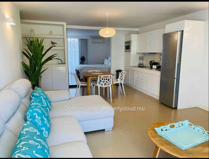 À vendre : Appartement R+2 - meublé, climatisé, cuisine équipée, dressing, terrasse 30m². Piscine commune, jardin, pa...