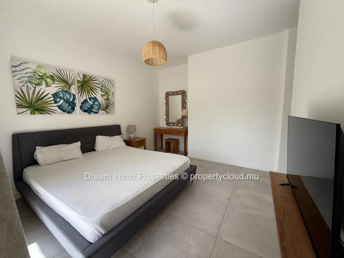 Location bel appartement de 3 chambres en rez-de-chaussée à Point de Mire, Tamarin – Ile Maurice
