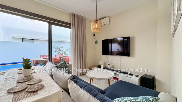  Modern 3-Bedroom Duplex with Pool and Rooftop for sale in Flic en Flac