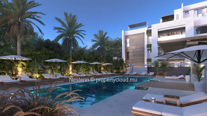 Exceptional 2-bed stunning apartment in a secured residence. 
