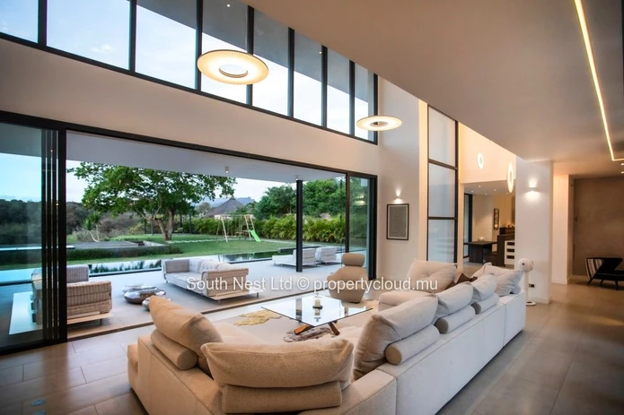 Ultra Luxury Contemporary Villa with Sunset Views, Tamarin