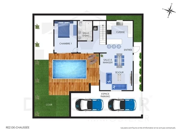 Maison de 3 Chambres