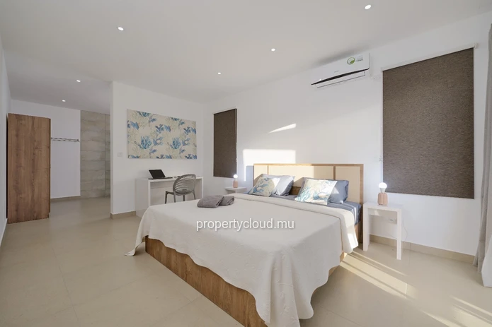 À VENDRE – Élégante villa contemporaine à Grand Baie, île Maurice. Marche local uniquement