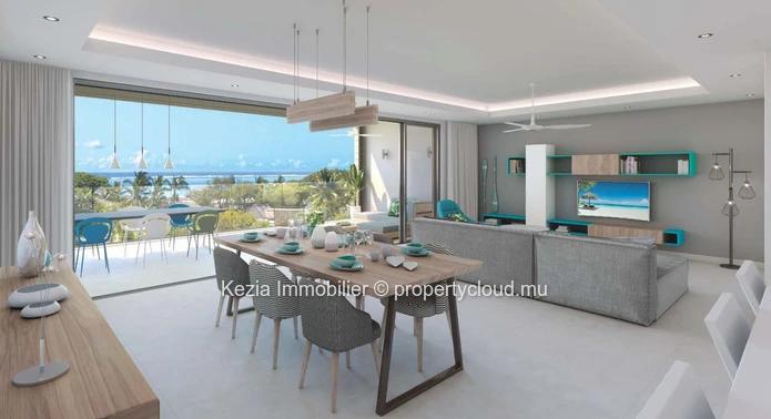 Modern apartments with sea view