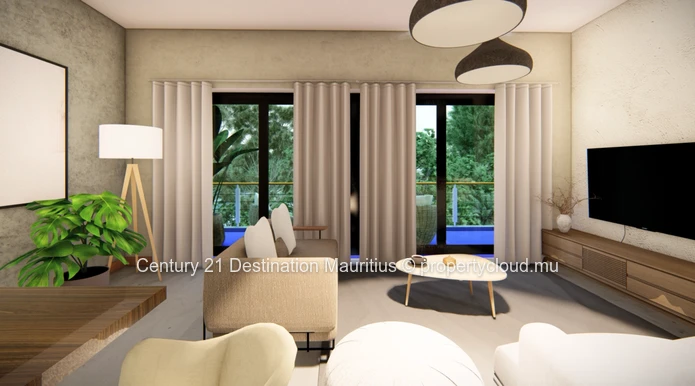 Apartment near the sea in Flic en Flac