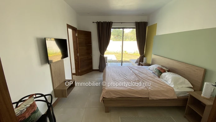 Maison meublée 3 chambres avec piscine à louer à Grand Baie