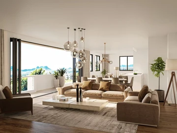 Penthouse de 3 Chambres