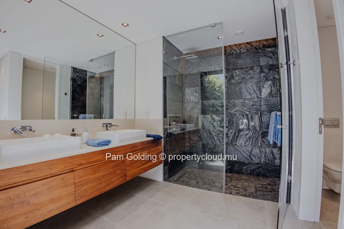 Villa de luxe en bord de mer avec piscine privée à Les Salines Rivière Noire, 3 chambres en suite