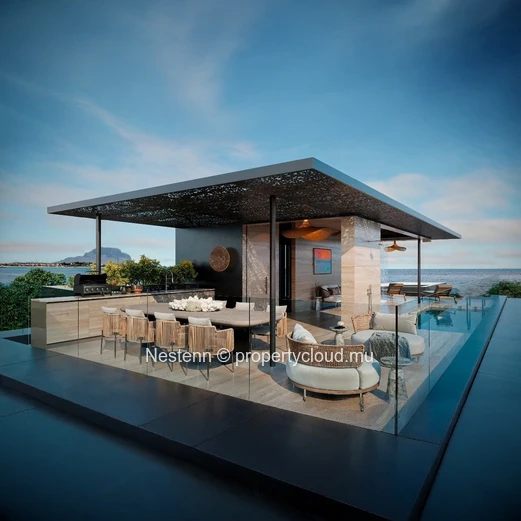 Incroyable villa de 4 chambres pieds dans l'eau avec rooftop et vue panoramique 
