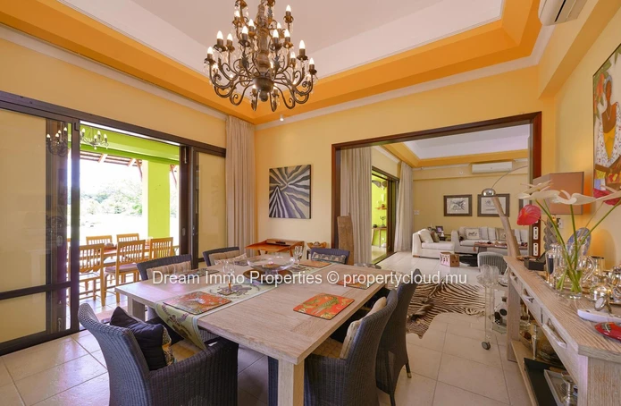 Spacious Tropical Villa On A Huge Land With Mountain Views & Sea Access At Tamarina Golf Resort - Mauritius
