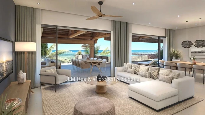 For Sale – Exceptional Beachfront Apartment in Tamarin, Mauritius