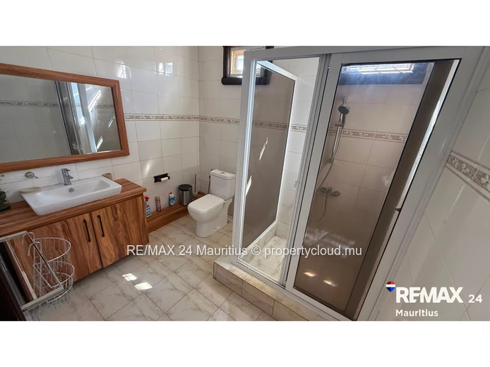 Spacious, fully furnished 3-bedroom home in Pailles with a garage, parking, and a balcony-move-in re