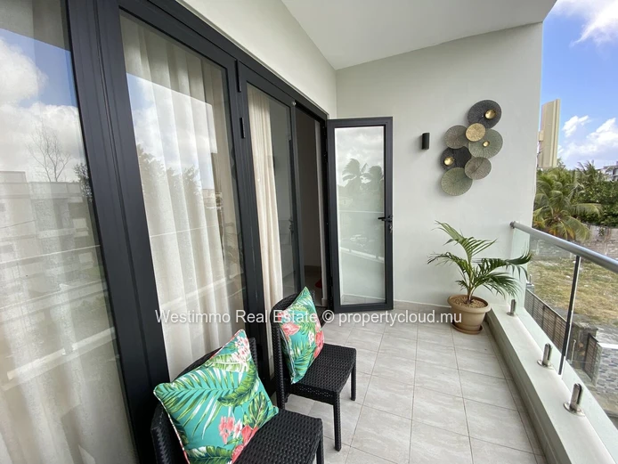 Beautiful 3-bedroom furnished apartment for rent near the sea in Pereybere, Mauritius
