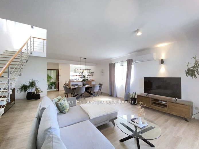 Furnished 3-Bedroom Townhouse with Pool in Grand Baie (Sole Mandate)
