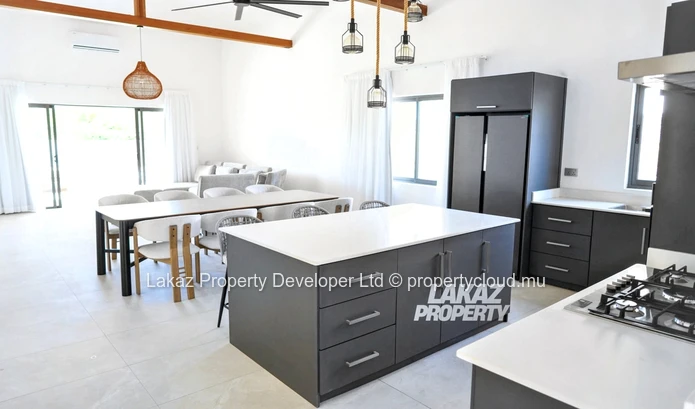Exclusivitée - Villa 3 chambres, Grand Baie, avec piscine en residence privée 