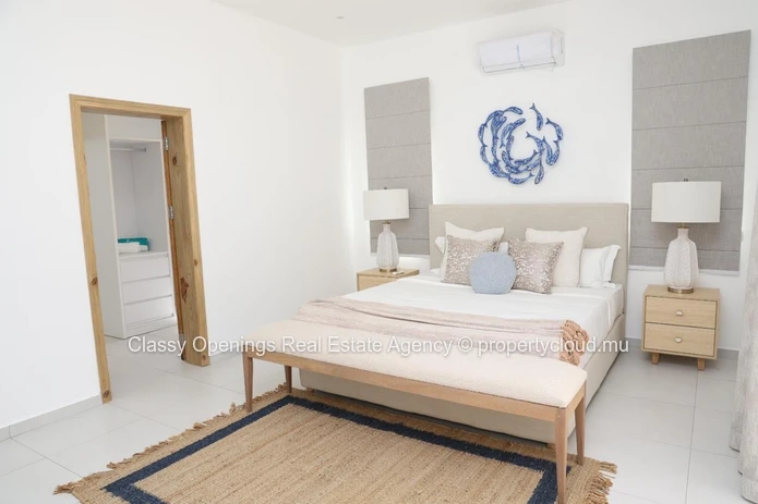 Villa contemporaine 4 chs, piscine, intérieurs lumineux - Grand Baie