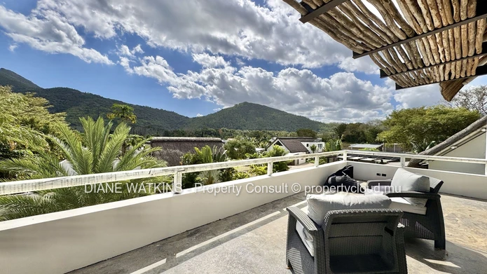 Authentic 4-Bedroom Villa for Rent in Black River with Private Pool and La Tourelle Mountain Views