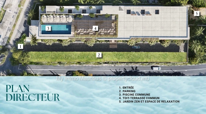 Appartement neuf proche de la plage de Péreybère
