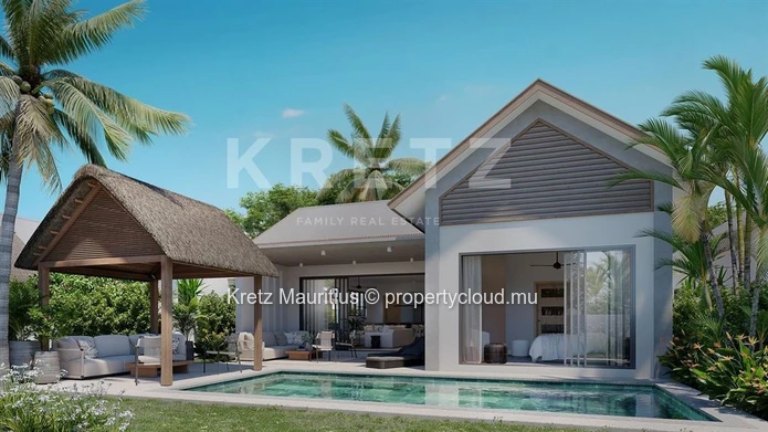 Villa contemporaine de 3 chambres en suite dans résidence exclusive