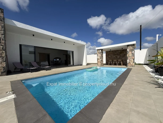 Brand-New Single-Storey 3-Bedroom Villa With Private Pool – Sottise Road, Grand Baie