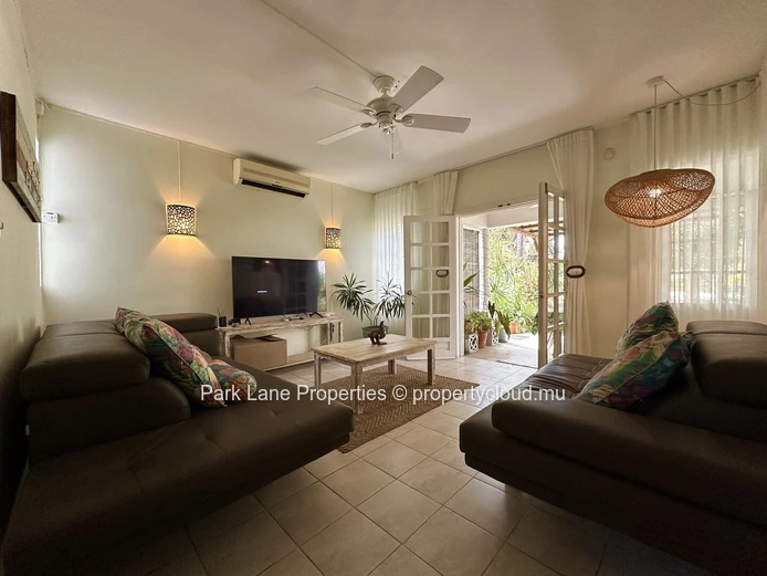 Bungalow à louer avec vue sur mer à Pointe aux Biches