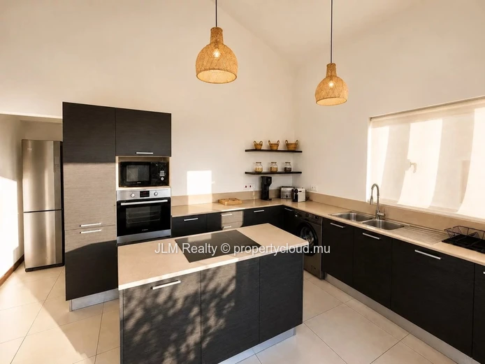 Stunning Penthouse for Long-Term Rent Just Steps from La Preneuse Beach, Black River, Mauritius