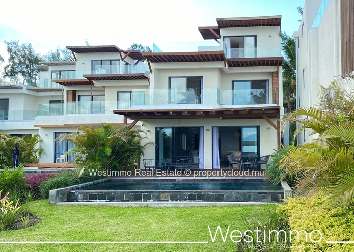 Villa de prestige meublée à louer à Poste Lafayette au bord du lagon