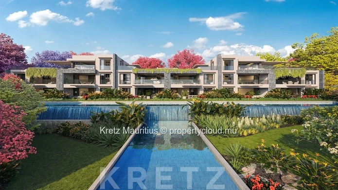 Three-bedroom seafront penthouse with views of Le Morne