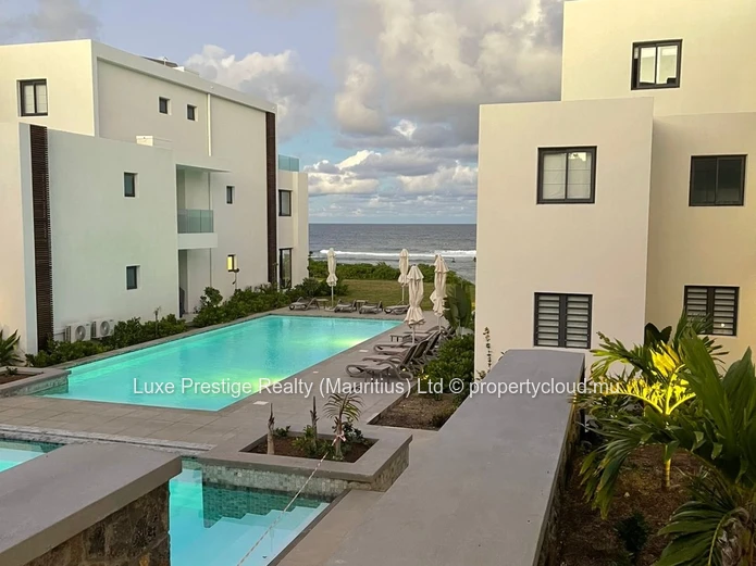 Appartement de Luxe en Front de Mer – 3 Chambres | Rez-de-Chaussée | Eastern Blue, Poste Lafayette | Vue Océan