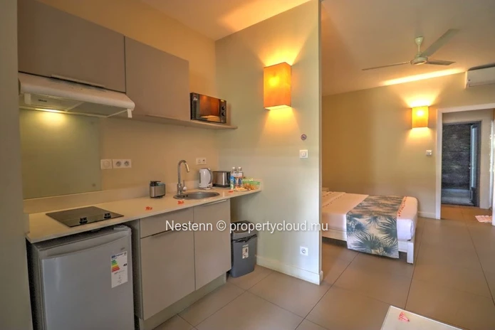 Studio Meuble a Trou aux Biches, a pied de la plage